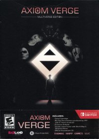 Axiom Verge Multiverse Edition Playstation 4 US box art